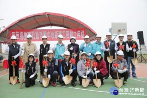 鹿草鄉重寮社區活動中心新建工程動土，預計110年1月底完工