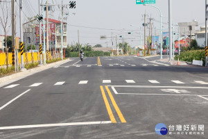 下營南外環道路新闢工程完工。