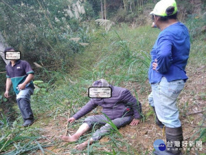 失智老翁走失　警號召民力及時尋獲（圖／大湖分局提供）