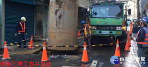 泰山地區污水主幹管6日完成貫通，家庭生活污水不再排入雨水側溝及流入貴子坑溪，將直接由污水管線送至八里污水處理廠處理