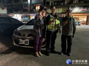 老翁忘記愛車停哪　暖警協助找回（圖／嘉義市警察局提供）