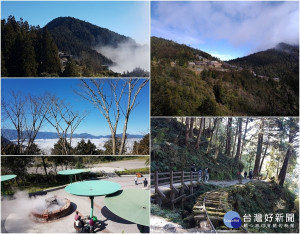 太平山國家森林遊樂區的美景，是春節年假旅遊好去處。（圖／羅東林區管理處提供）