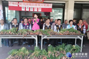 蔡秋蘭力挺農民，爭取現金就助。