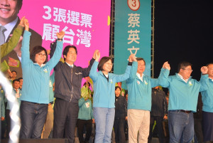 嘉義縣市立委選戰，民進黨籍候選人三席全上