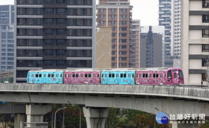 全國唯一的客家彩繪列車自即日起將於桃園機場捷運沿線行駛

