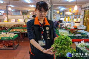 桃市衛生局針對春節應景食品進行抽驗，有3件農產品各檢出1項農藥超標。