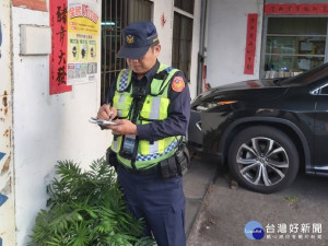 春節舉家外出免擔心　警幫守護家園安全（圖／台中市政府提供）