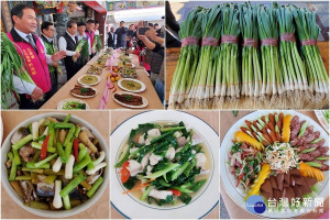 五結白蒜香嫩質優，是烹煮年菜的好食材。（圖／陳木隆攝）