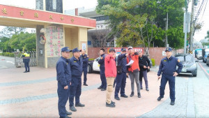 龍潭分局辦理109年春節連假，龍潭交流道周邊道路及易壅塞路段相關路權單位，會勘暨相關疏運及管制措施。

