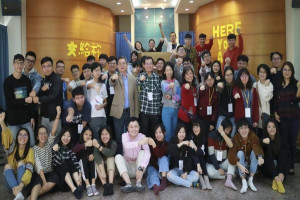 長榮大學辦學生團契寒假生活營。