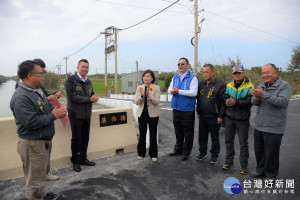 雲林廣西橋改建通車　保障民眾用路安全（圖／雲林縣政府提供）