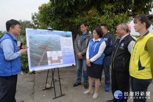 雲縣爭取二崙大排治理經費　獲中央補助1100萬元（圖／雲林縣政府）