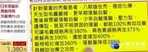 全年被罰第1及2名產品富家利「日本黑誕彩黑髮再現洗髮素PLUS」及「日本黑誕彩黑髮重建超賦活精華2.0」