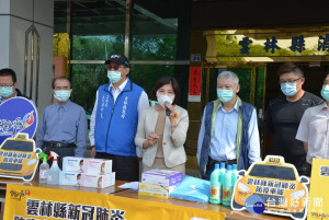 超前部署　雲縣新冠肺炎防疫車隊成立（圖／雲林縣政府）