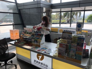 防疫無假期 中市旅服中心全面消毒
