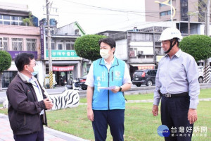 打造友善通行空間　花蓮市仁愛街人行道改善工程竣工（圖／花蓮市公所）