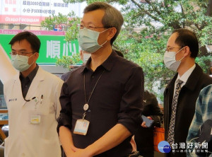 彰化衛生局長葉彥伯再次重申，「0確診並非0疫情」抗疫之戰還不能鬆懈。圖／記者鄧富珍攝