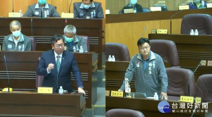 楊家俍議員提出「桃園防疫及紓困措施」，質詢桃園16處景點人潮警示燈運作方式。

