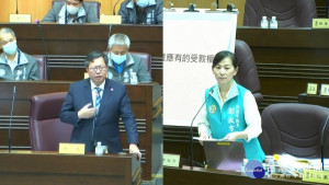 鄭淑方議員提出改建楊梅分局及興建警察宿舍，希望市府納入長遠考量。

