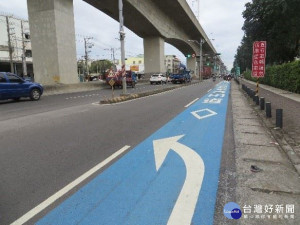 機車左轉專用道（圖／高雄市政府）