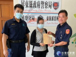 枋警拋磚引玉　民間友人大愛助弱勢家庭度難關（圖／枋寮分局）