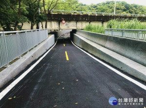 基隆河左岸南陽大橋至台北南港自行車道串連工程已完工，6月3日配合世界單車日，同步啟用通車