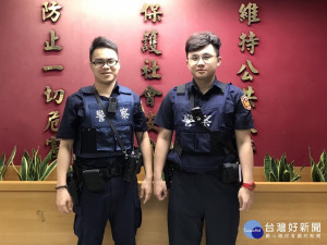 三重警分局永福派出所警員陳揚曄、謝定林於日前執行巡邏，助急尋愛女違規遭攔查王姓男子，順利找到遲遲未歸的3位女孩