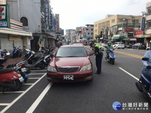 加強防制交通事故發生，龍潭警分局啟動「交通大執法」。