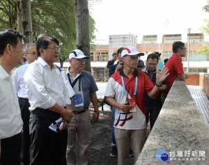 全中運網球會內賽率先開打　潘孟安視察競賽場地