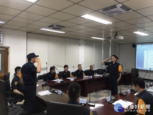 平鎮警分局為配合執行北部地區同步「軍民聯合防空萬安43號」演習舉辦預演。

