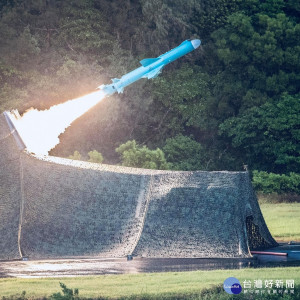 雄風二型反艦飛彈。（圖／國防部提供）