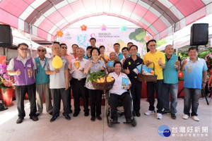 金蜜芒果產業推廣行銷活動，縣長王惠美積極為農民找通路。