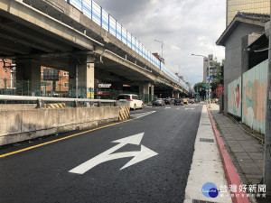 北市金山北路路面更新　文創園區更好行