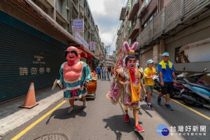 大溪關聖帝君百年遶境祭典，進入大溪老城區後繞行路線，在地人稱為入街路線