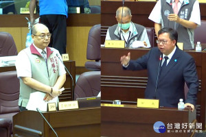 針對幼兒、教育及交通問題，桃園市議員劉勝全質詢桃園市長鄭文燦。