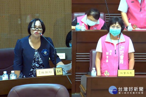 針對三節敬老金設有排富條款，桃園市議員林俐玲建議市府社會局長鄭貴華敬老金不排富。