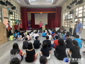 溪山湖田實小土石流研習營成功　北市防災教育向下紮根