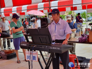 南投文化局辦街頭藝人認證，參加踴躍。（文化局提供）