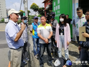 南門橋改建規劃人行歩道。林重鎣攝