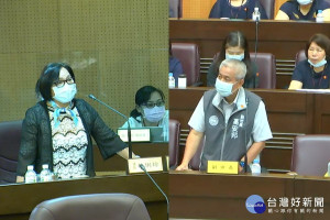 針對財主單位質詢議題，桃園市議員林俐玲希望副市長高安邦能夠協助推動處理。