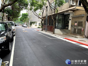 北市富錦街路面更新　悠行林蔭巷弄享文青