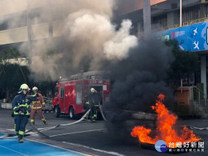 中和區公所今年與新北市立漳和國中合作，18日辦理中和區109年複合式災害演練 