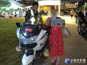 三重警分局於新北大都會公園辦理交通宣導工作
