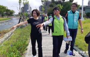 大里旱溪整治完工。林重鎣攝