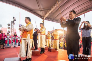 市長參與媽祖昇天祭祀大典 

