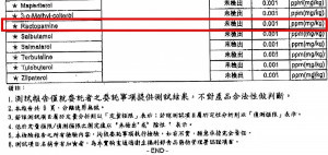 行政院發言人丁怡銘在12日的院會後記者會稱台北市辦的牛肉麵節，其今年冠軍用的就是萊克多巴胺的美牛。對此當事店家「皇家傳承牛肉麵」，稍早亦在其Facebook貼出來自SGS台灣檢驗科技的檢驗報告，證明該店採用的肉品「未檢出」萊克多巴胺。（圖／皇家傳承牛肉麵Facebook）