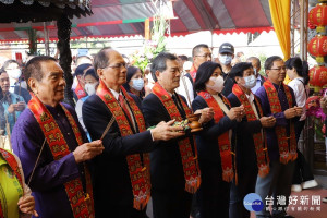 安西府建醮祝聖大典　張麗善祈求疫情退散國泰民安