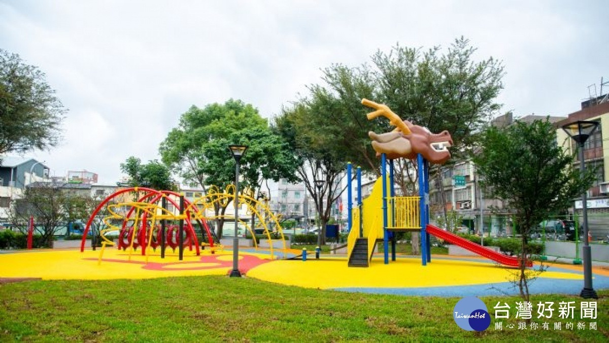 平鎮和平公園設施整建完工打造共融式遊戲場鼓勵老少同遊 台灣好新聞taiwanhot