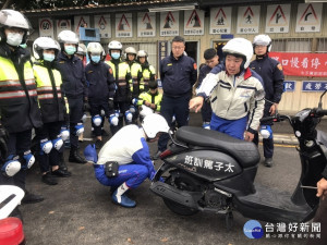 平警分局辦理機車安全駕駛訓練，提升員警專業駕駛觀念及技能