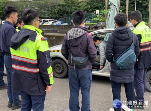 強化防禦性駕駛，降低員警交通事故的發生率，三重警辦理安全駕駛訓練